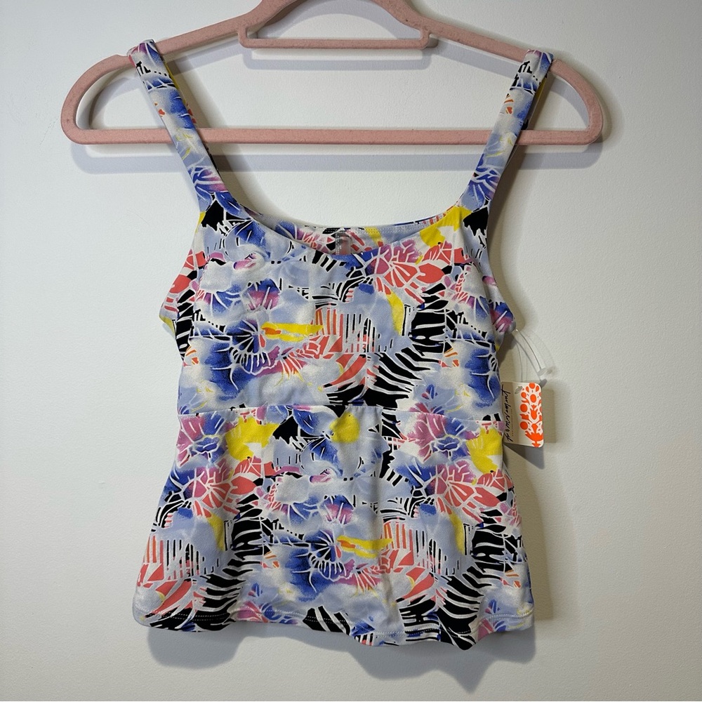 NWT free people movement never better mystic floral print tank top size small